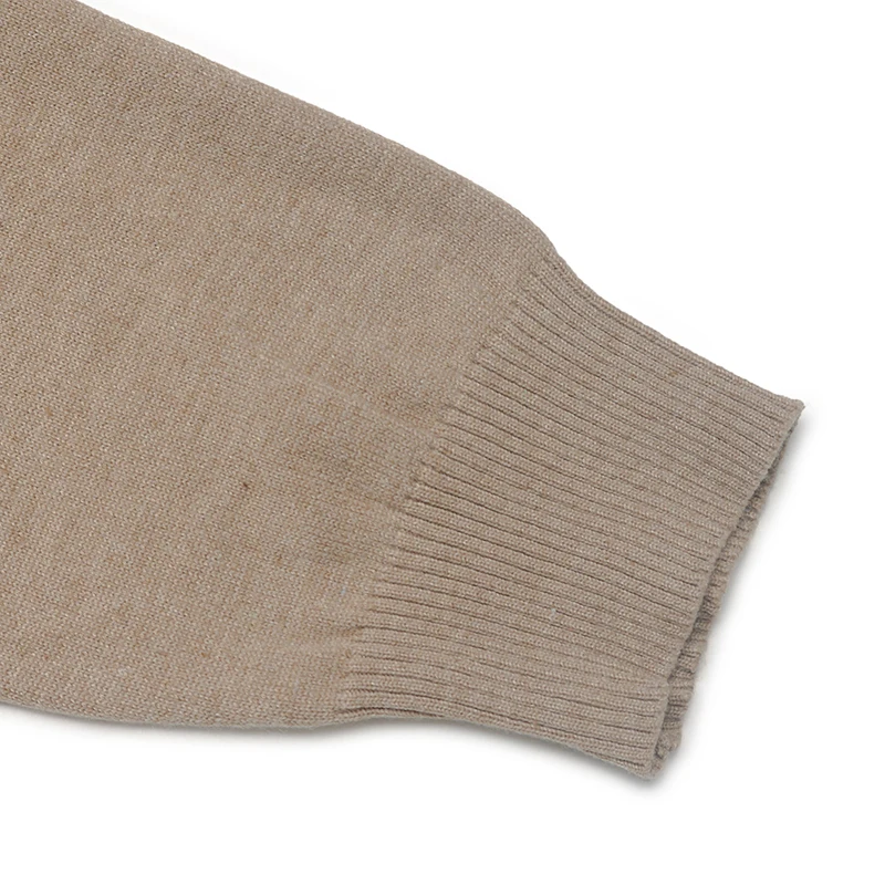 Women's Khaki Mock Neck Black Floral Pattern Sweater Dress Long Sleeve Autumn Winter Casual Loose Fit Daily Fashion Warm Outfit