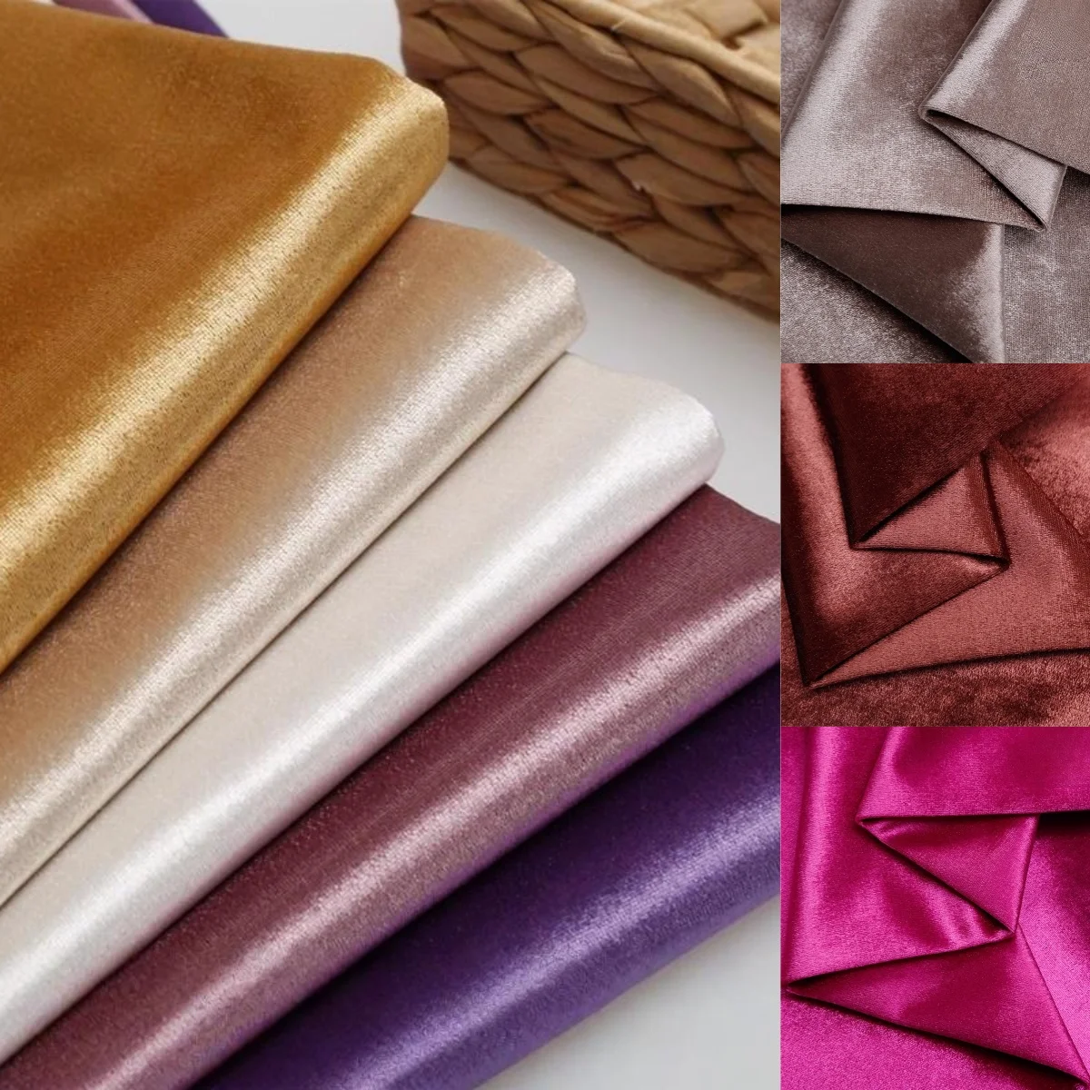 High end gold velvet sofa fabric thickened sewing sofa cover soft bag DIY background fabric flannel handmade pillow fabric