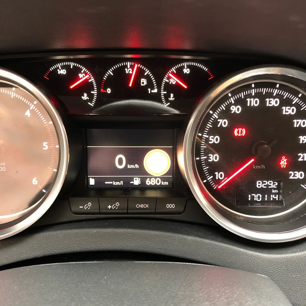 Display a matrice per strumenti combinati per auto d'epoca per Peugeot 508 508SW Citroen DS 1612869880 6155JA