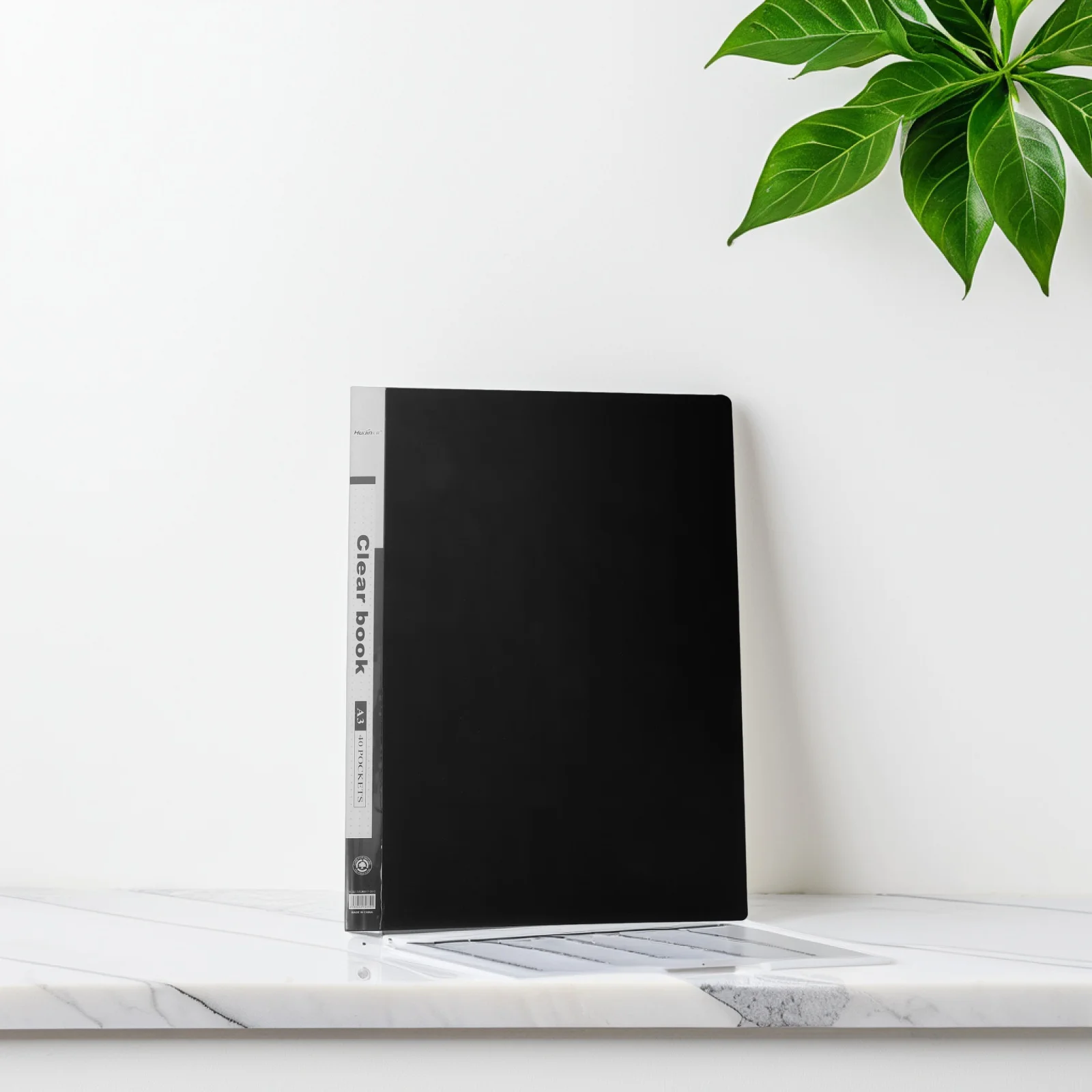 Presentation Book Clear Sleeves Protector Large Capacity File Organizer for Art Projects Reports Resumes
