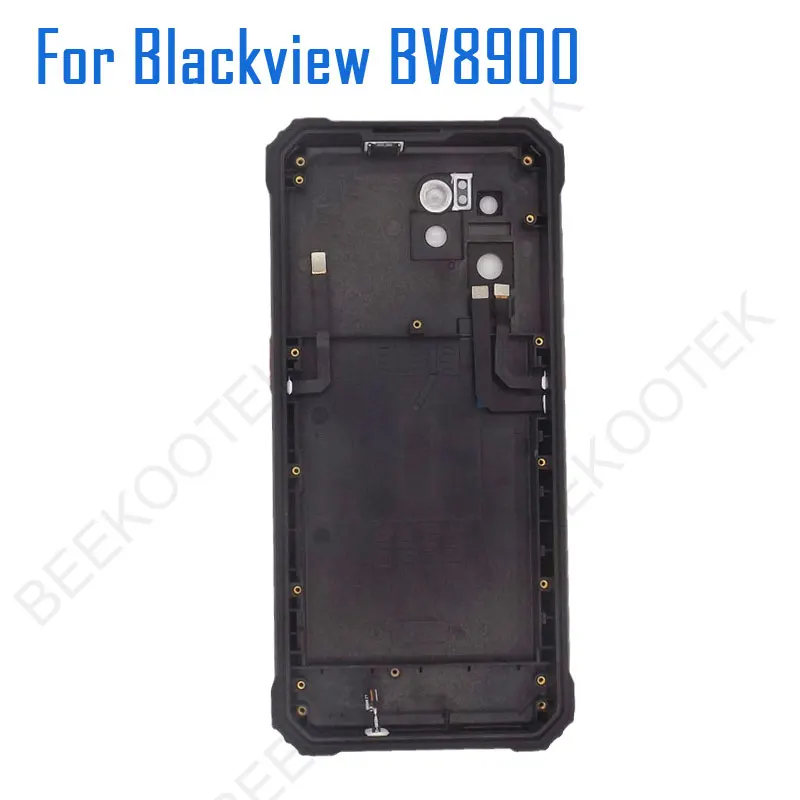 New Original Blackview BV8900 Battery Cover Back Cover With Receiver Fingerprint Mic Side FPC For Blackview BV8900 Smart Phone