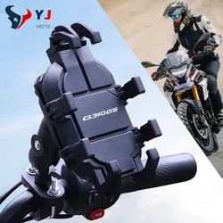 Handlebar Mobile Phone Holder W/ Shock Absorber GPS Stand Bracket For BMW G310GS G310R G310 G 310 GS/R Motorcycle Accessories