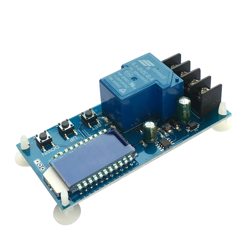 L30A Lead-Acid Lithium Battery Charging Control Module LCD Digital Full Charge Power Off Overcharge Protection Switch 6-60V 30A