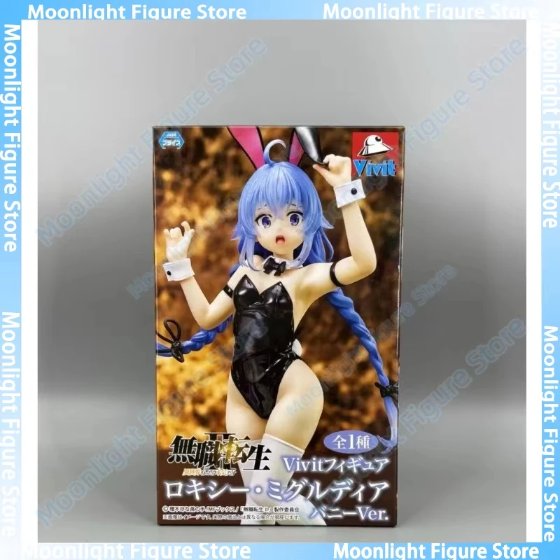 

In Stock System Service Vivit Roxy Migurdia Bunny Girl Desktop Cute Dolls Anime Action Figure Toy Gift Model Collection
