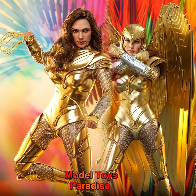 

HOTTOYS HT MMS578 1/6 Collectible Toys Wonder Woman 5.0 Golden Luxury Golden Armor Version Soldier 12'' Action Figure Model Gift