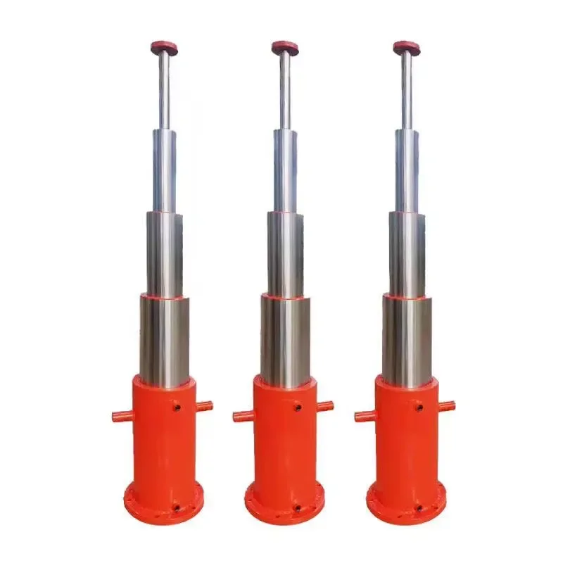 Chinese manufacturer 20-ton double-acting secondary hydraulic cylinder