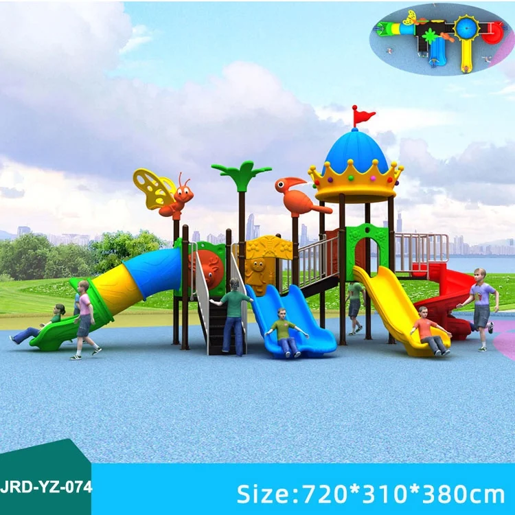 شرائح لعب الأطفال ومرافق الملاهي ومعدات الملعب الخارجية #3