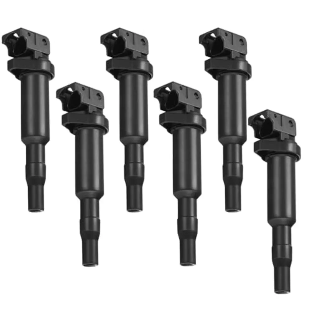 

6 шт. 0221504470 катушка зажигания для BMW E60 E61 F10 F18 F11 E39 F07 520I 523I 525I X3 X5 Z4 12138616153 12137594596