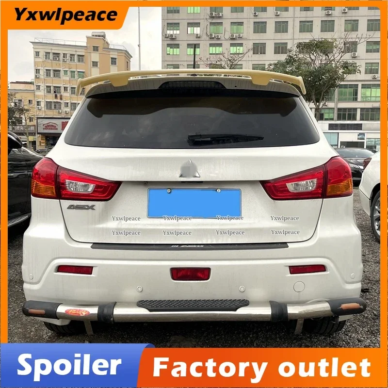 

For Mitsubishi ASX 2013 2014 2015 2016 2017 2018 ABS Plastic Unpainted Color Rear Trunk Wing Spoiler Body Kit Accessories