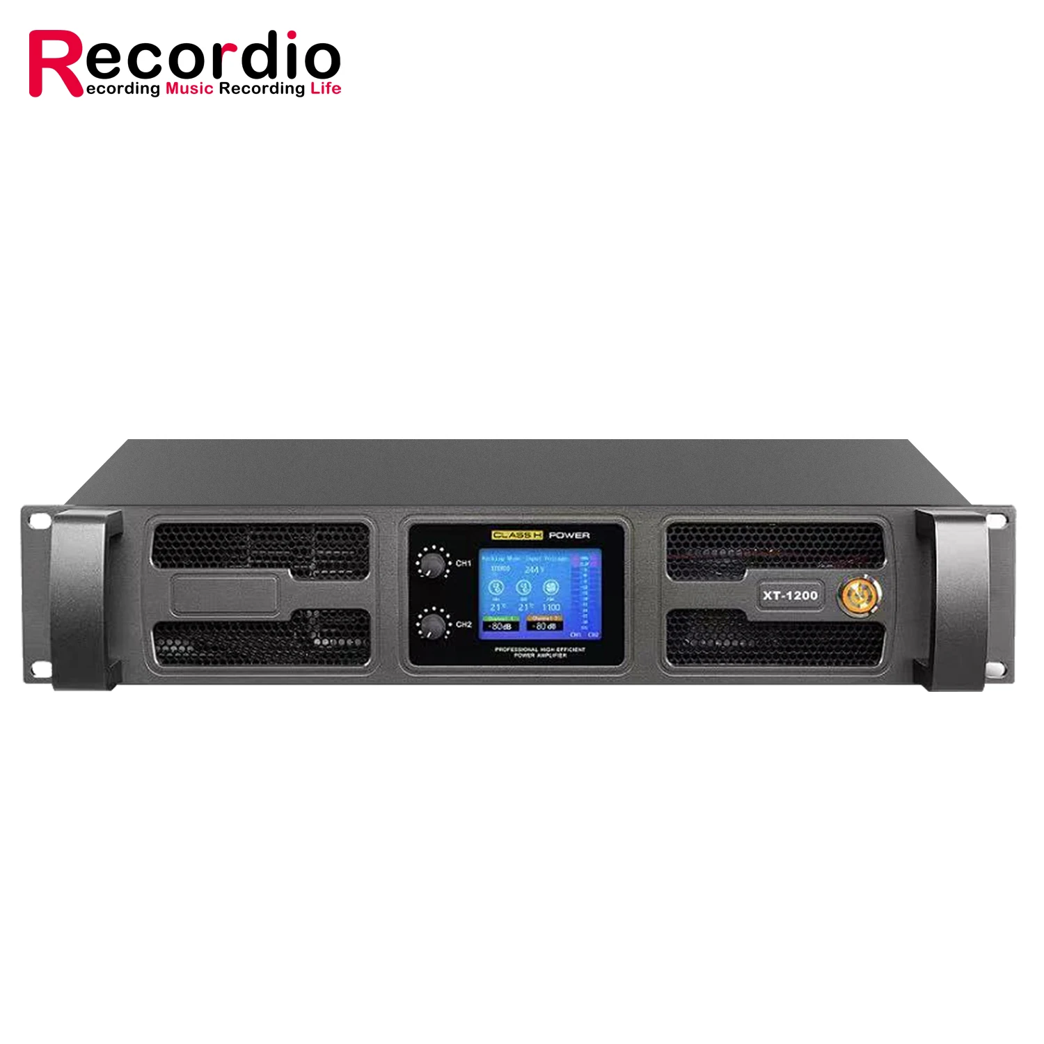 

GAP-XT12 professional pure post amplifier with strong dual channel power output and enhanced sound effects