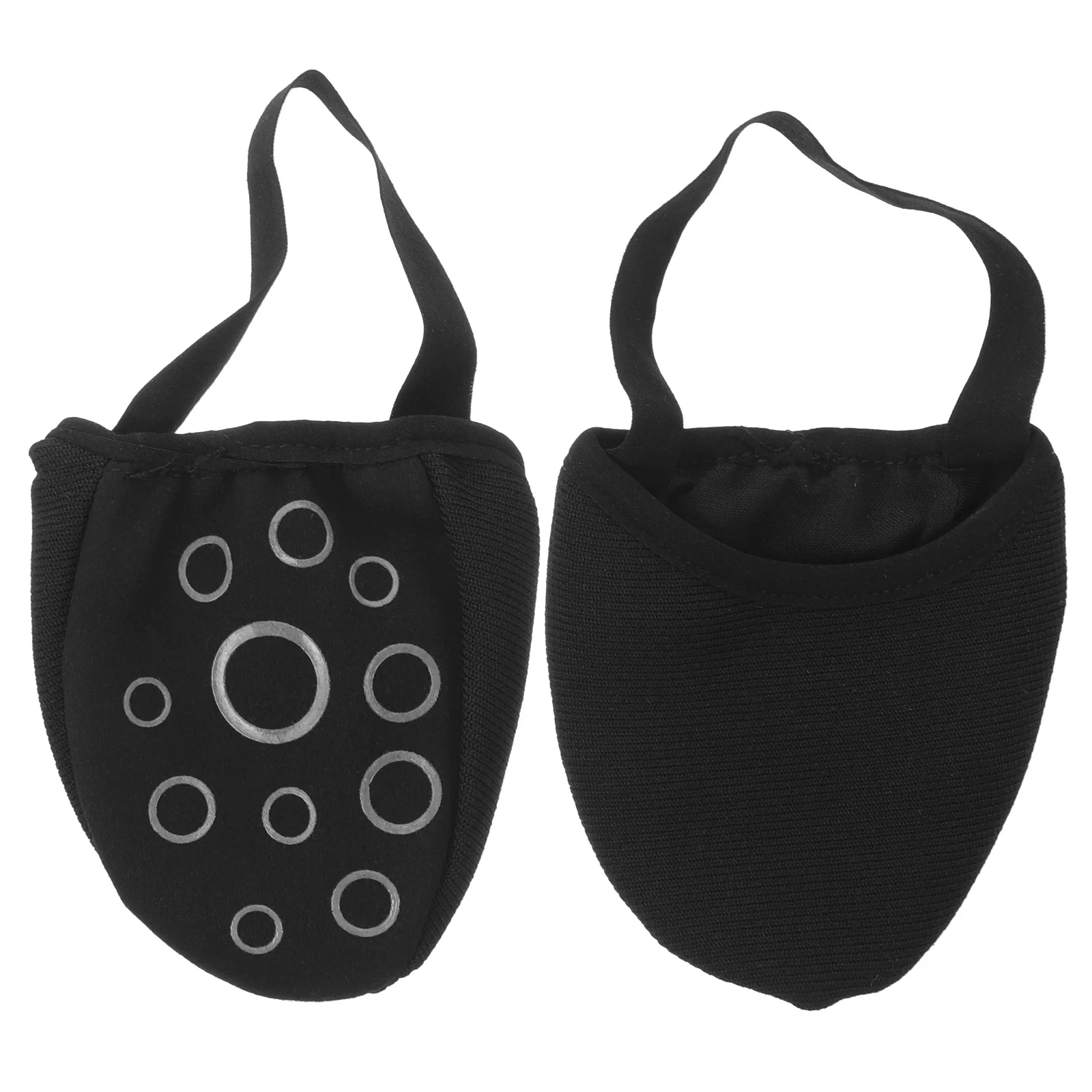 1 زوج الباليه الرقص الأمامية منصات تنفس مرنة واقيات أصابع القدم تصميم قوس علمي استخدام طويل الأمد للممارسة