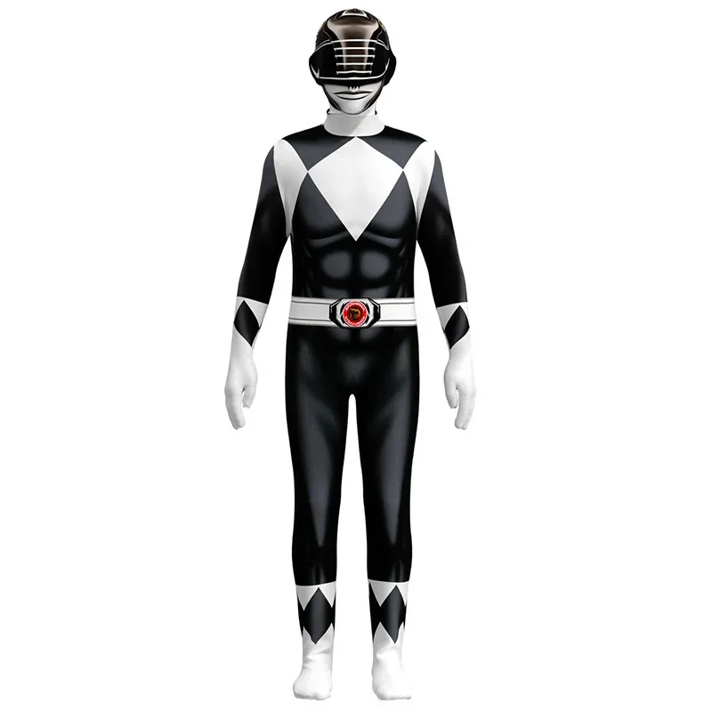 Volwassen Samurai Sentai Shinkenger Rangers Kostuum Volwassen Superheld Cosplay Halloween Verjaardagsfeestje Jumpsuit Zentai Pak