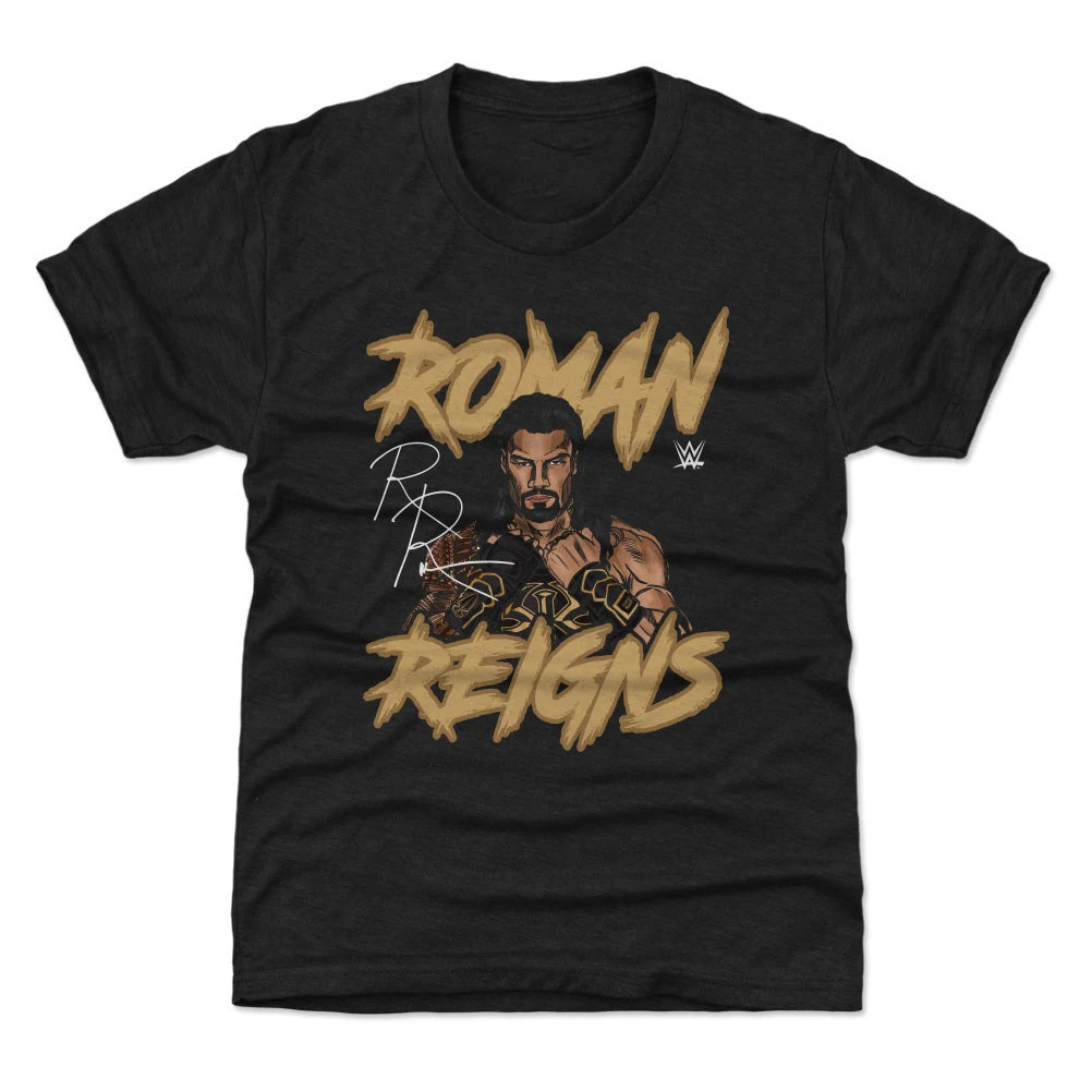 Men's Summer 3D Printing Renowned Wrestler Roman Reigns OTC T-shirt Women's Children's Street Leisure Sports Fashion Top