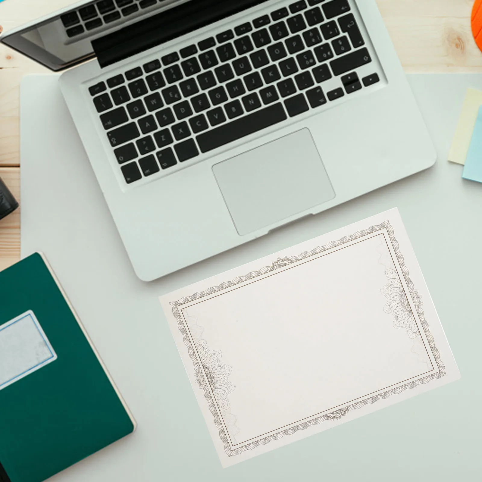 

6pcs Blank Certificate Paper 8.5X11 Inch Printable Diploma Inner Paper For School Award Honor Graduation Recognition