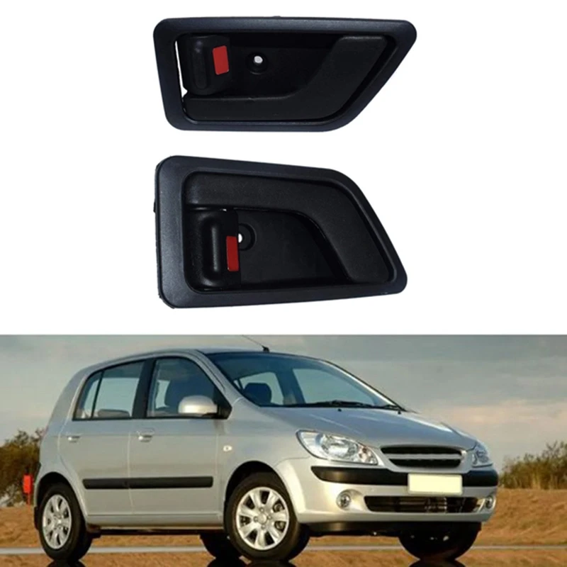 Leading-Inside Interior Door Handle Left+Right For Getz 2006-2011 Car Accessories 82610-1C000 82620-1C000