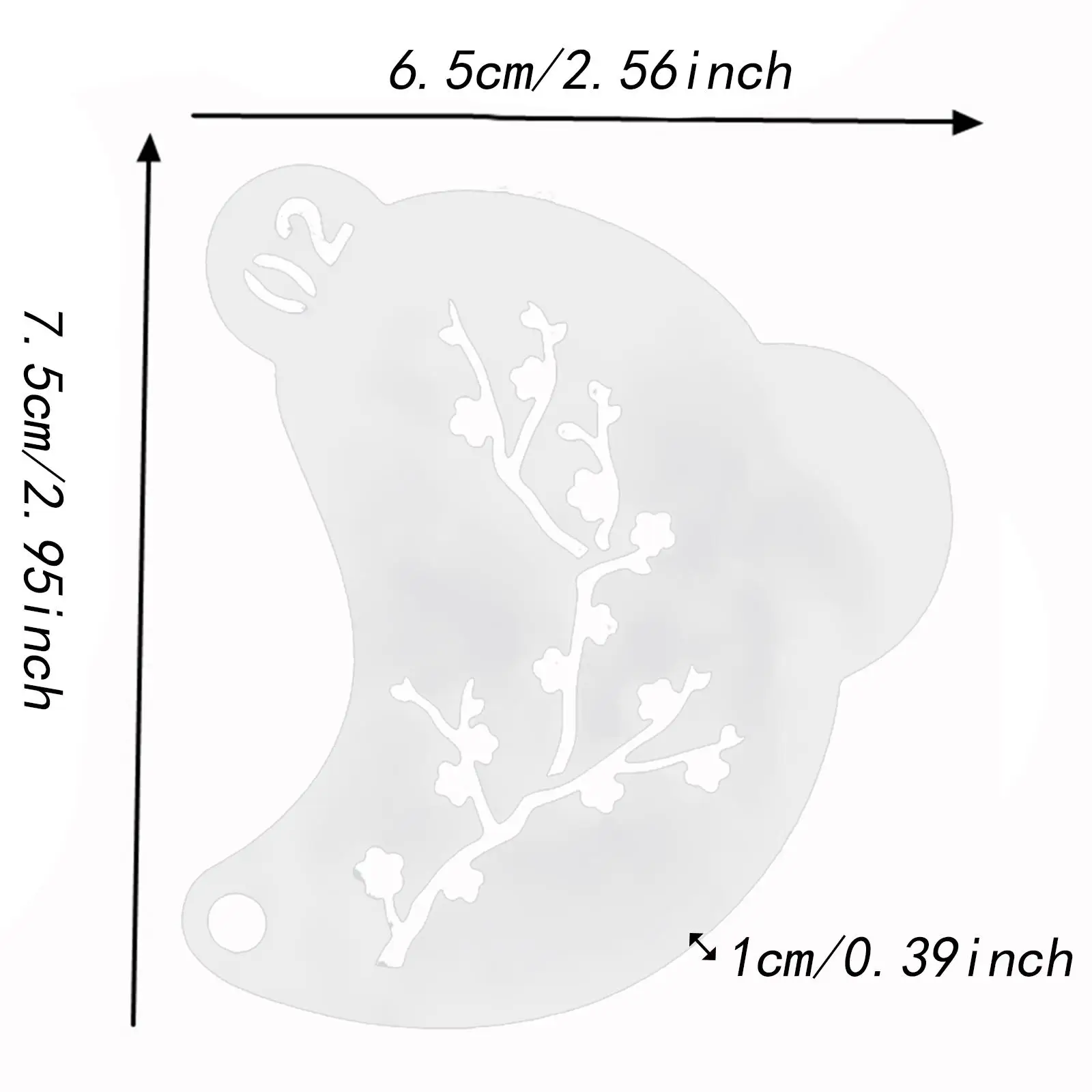 25x Face Paint Stencils Durability Makeup Tool Templates for Masquerade Carnival