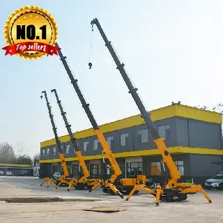 Safe Load Moment Indicator Spider Crane for Sale Mobile Spider Crane