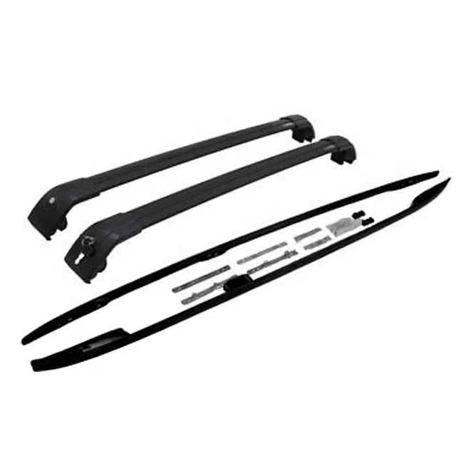 

Full Set 4Pcs Roof Rail Rack Cross Bar Luggage Carrier Rack fit for LR Range Rover SWB L405 2013-2021