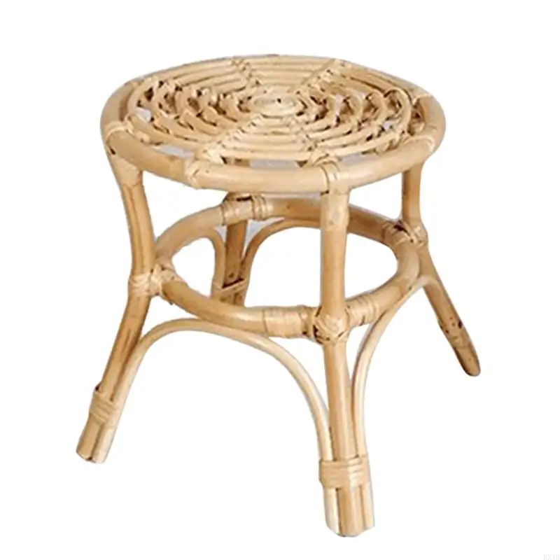 KX4B Natural Rattan Plant Stand Rack Bothinter Delpers Vine jardín Vine enrejado