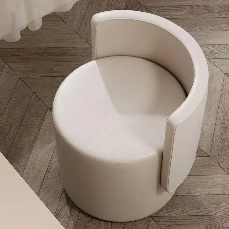 Bedroom Light Luxury High-End Makeup Stool Dressing Stool Chair Simple Backrest Dressing Table Stool Home Makeup Chair