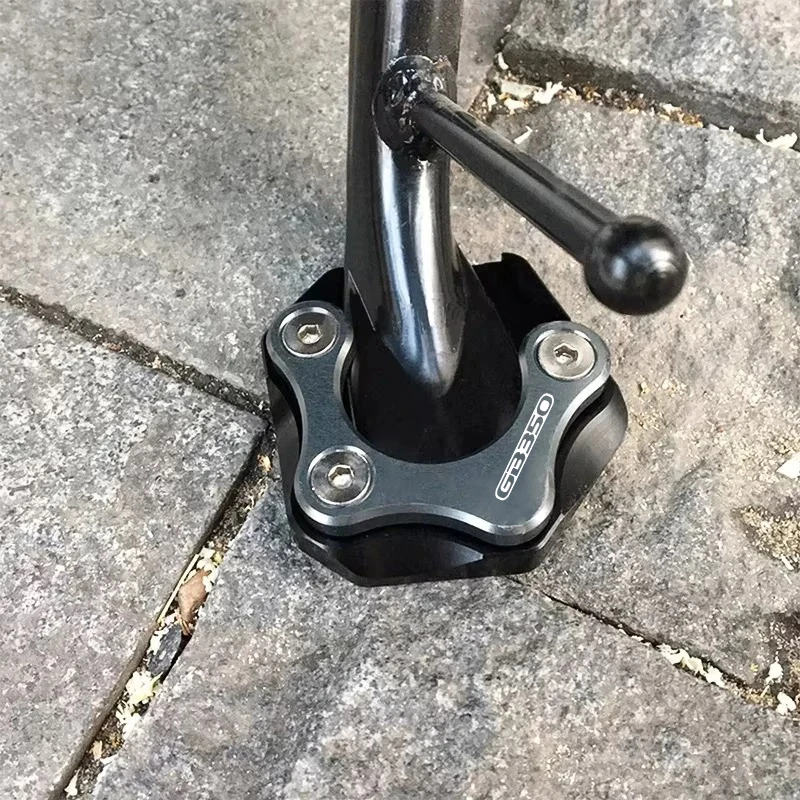 جديد مناسب لهوندا GB350 GB350S gb 350 350s 2021-2025 2023 دراجة نارية الجانب حامل تمديد الوسادة مسنده المكبر لوحة قوس #2