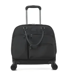 Lightweight Rolling Bag Water Resistant 18 Inch Carry On Trolley Suitcase for Business Travel oxfor Soft-Side Travel Suitcase