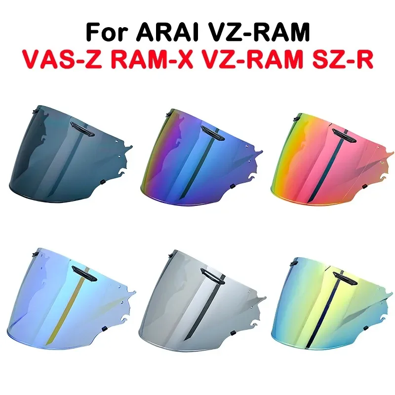 For Arai VAS-Z RAM-X VZ-RAM SZ-R SZ-R VAS SZ-R EVO Motorcycle Helmet Visor Shield Lens Windshield Casco Moto Accesorios