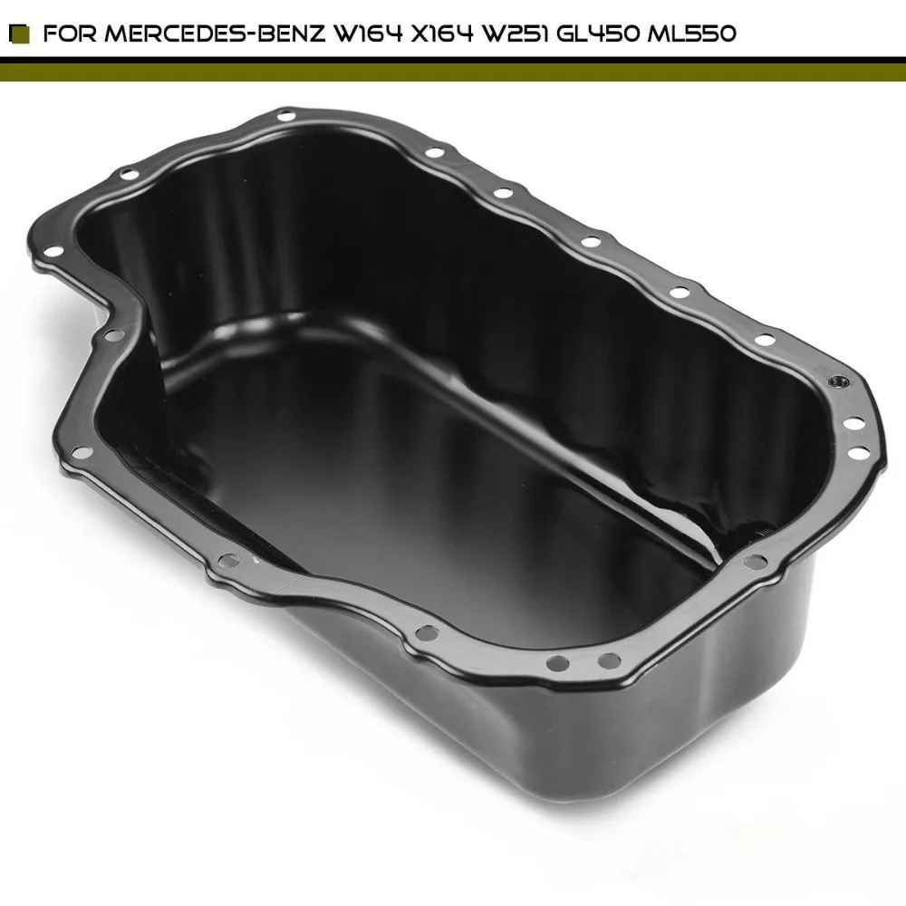 

Parts# A2720100528 Engine oil pan for Mercedes Benz G550 GL450 GL550 ML550 R63 AMG X164 W164 W221 W251 W463 S450 1 Pcs