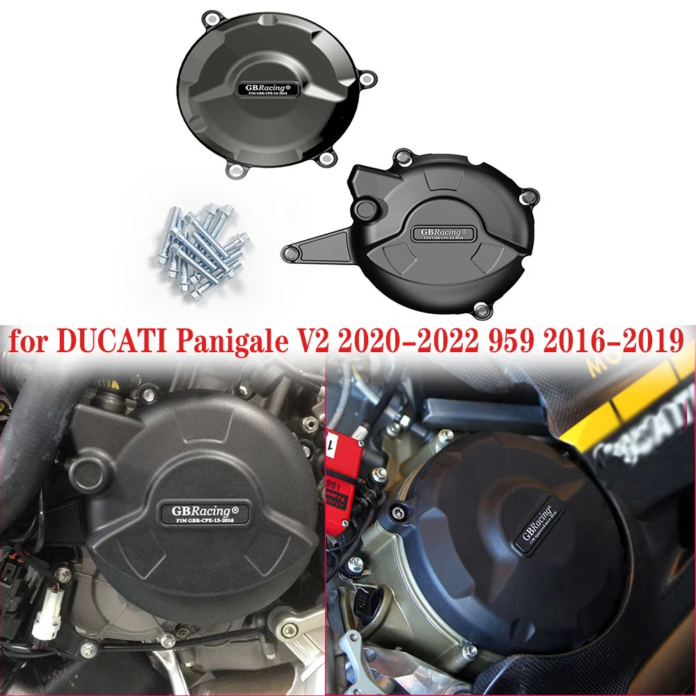 

Motocrosss Engine Cover Protection Case for DUCATI Panigale V2 2020-2022 959 2016-2019