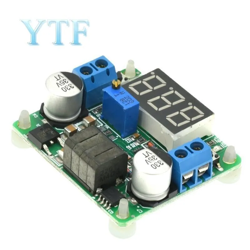 

Led Digital Display Voltage Regulator Module LM2577 LM2596 IN (5-25V)