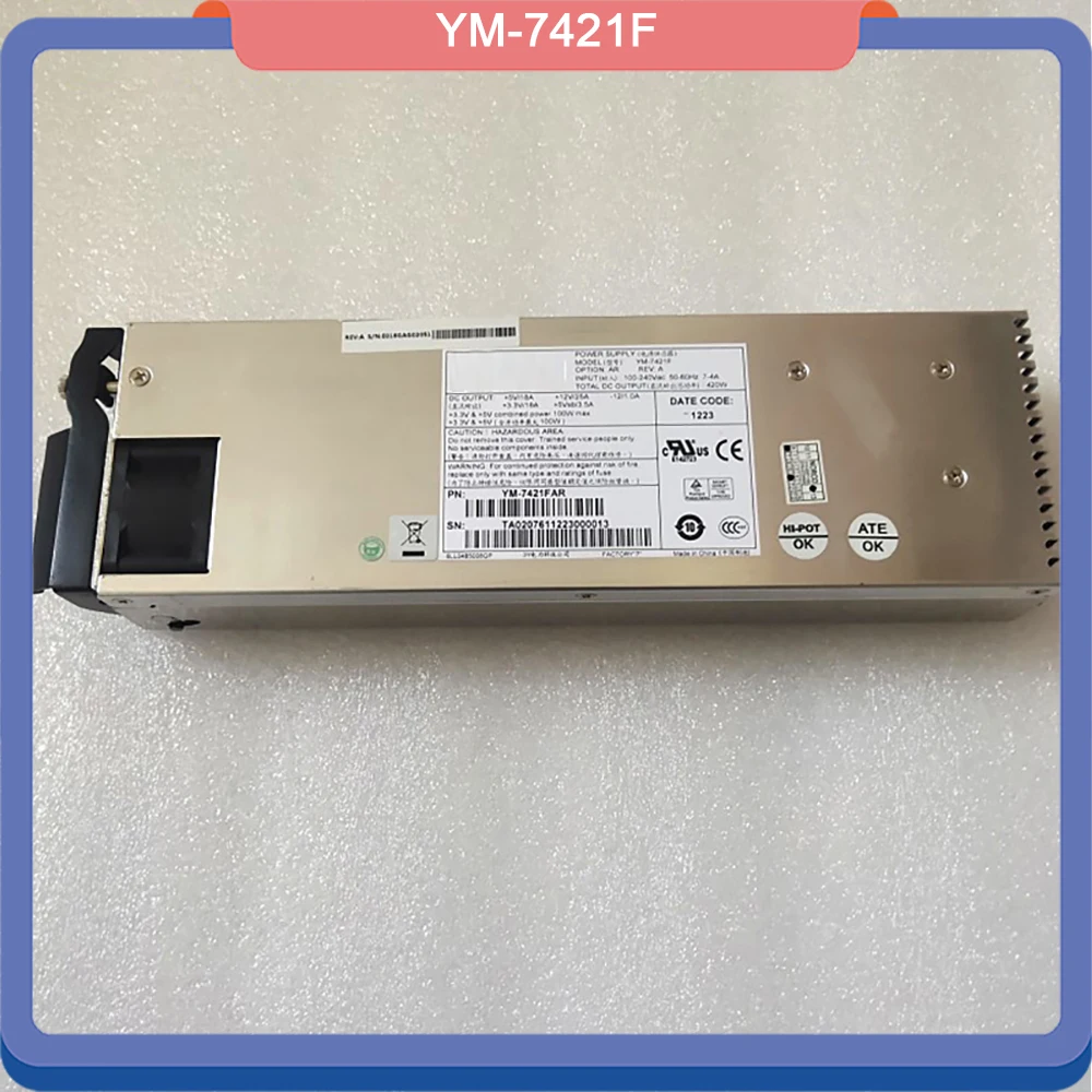 YM-7421F 420W CP-1356R2 Original For 3Y Redundant Power Supply