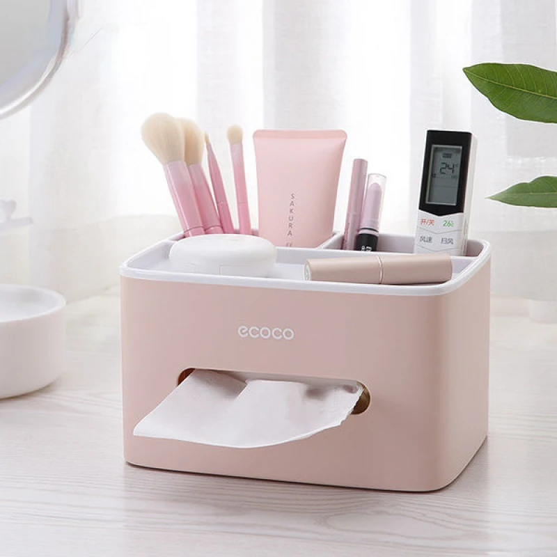 

Ecoco toilet tissue box, living room drawer box, household multi-functional light luxury bedside table storage artifact