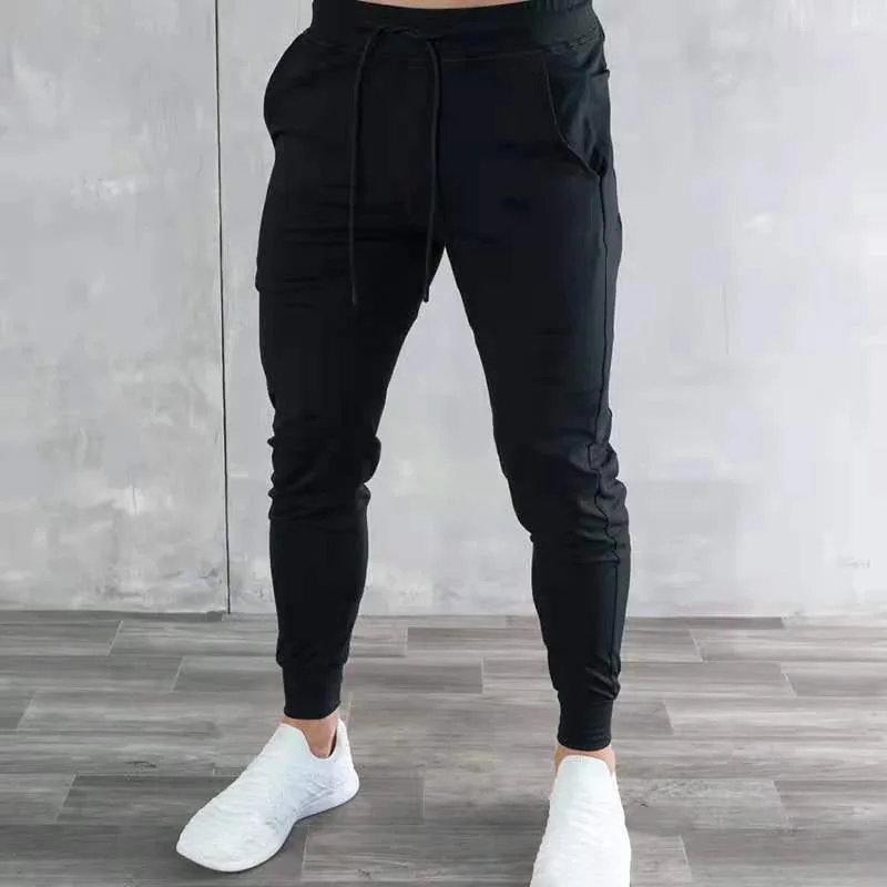 Lyft primavera e autunno nuovi pantaloni casual da uomo di abbigliamento sportivo versione coreana di pantaloni Fitness slim-fit cavigliere da uomo