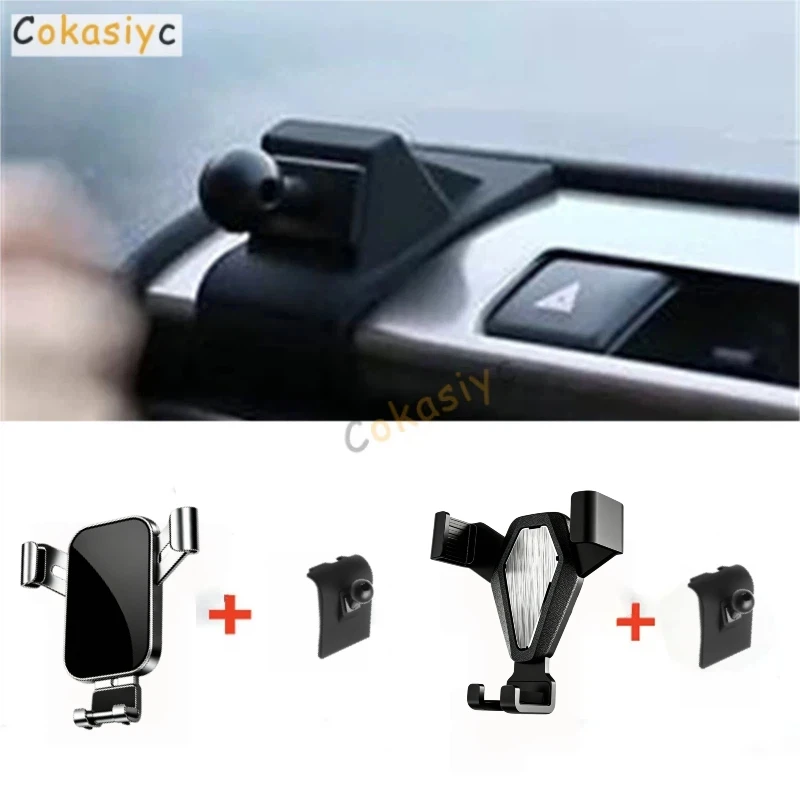 1Set ABS material For 2013-2018 Toyota RAV4 RAV 4 MK4 Gravity Linkage Special Car Moblie Smart Phone Holder Mount
