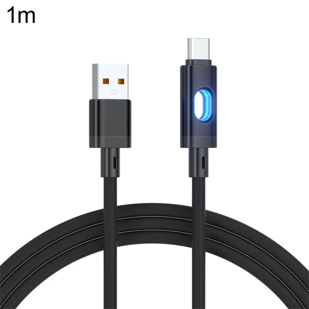 PD 60W كابل شحن سريع USB إلى نوع C RGB سلك بيانات آيفون ملحقات الهاتف المحمول كابلات الشحن