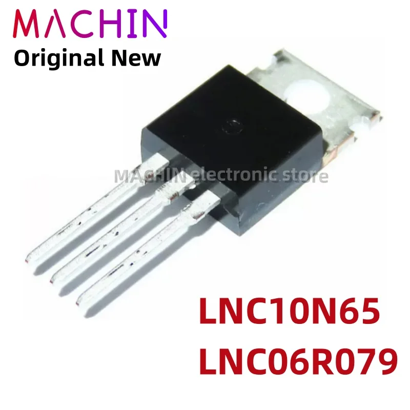 FET do MOS PARA-220 LNC10N65 LNC06R079, 1PC