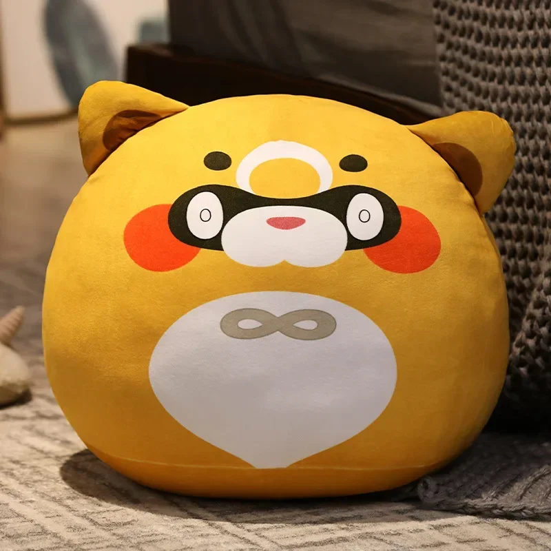 New Genshin Impact Sayu Guoba peluche Kawaii Tanuki Ninja Soft Dolls Toy bambini Throw Pillow Room Decor regalo di compleanno di natale