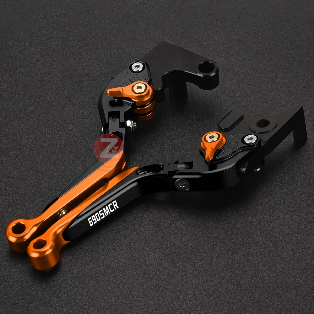 

CNC Aluminum Brake Clutch Lever Motorcycles FOR 690SMC 2008-2013 690 SMC 690-SMC 2012 2011 2010 2009 Handlebar Handle Grips Ends