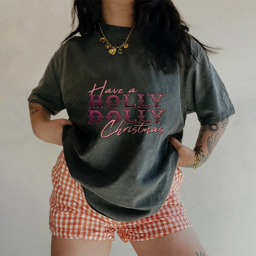 

Y2K Cropped T-Shirt Dress for Women - 2000s Clothes Vintage Washed Cotton Oversized Streetwear Casual Trending Now