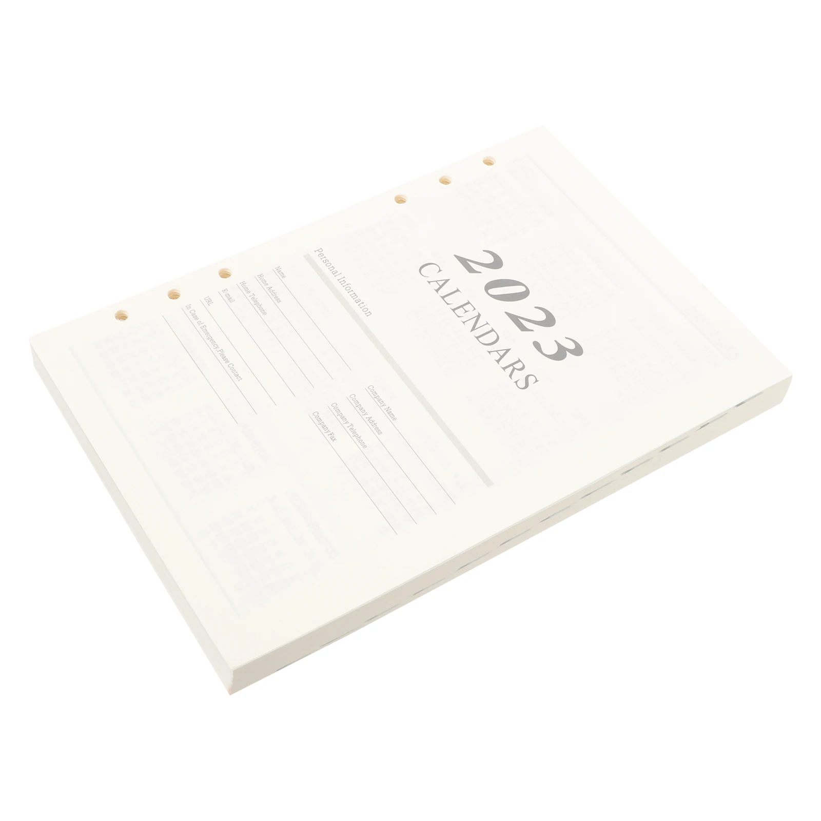 

Notebook Replacement Pages Refill Lined Paper Loose Leaf College Ruled Wide Multifunctional Papers for Journaling Bookkeeping