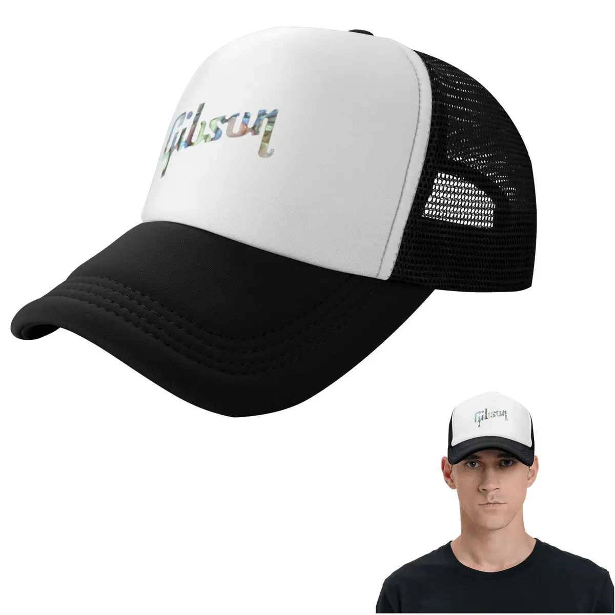 Gibson Les Paul Cap Fashion Mesh Baseball Caps Adjustable Hat Hip Hop Summer Unisex Baseball Hats
