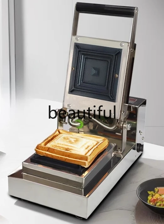 

Sandwich machine Commercial bread Edge banding machine Square charter Sandwich Bursting toast machine