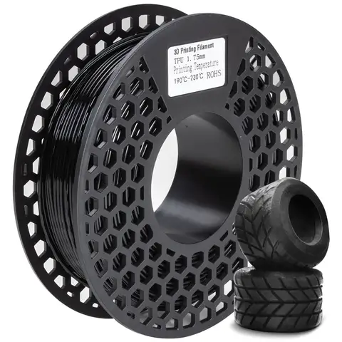 200g TPU 필라멘트 3D 프린터용 유연한 소재 유연한 필라멘트 무독성 좋은 노화 저항 무취 소프트 프린트 장난감