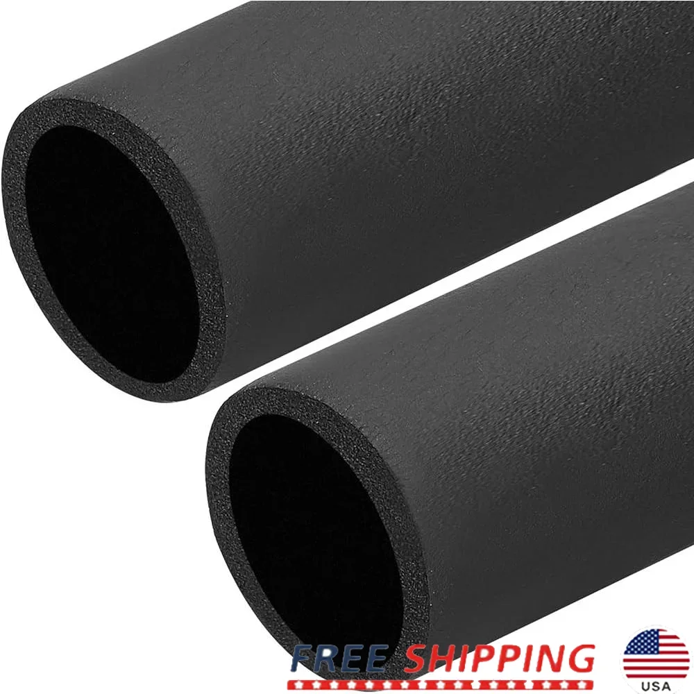 

Изоляционная трубка из пенопласта, 60 мм, ID 6,6 фута, резиновая ручка из пенопласта, защита от ударов, HVAC, кондиционер, чехол для ножек мебели, 2 шт.