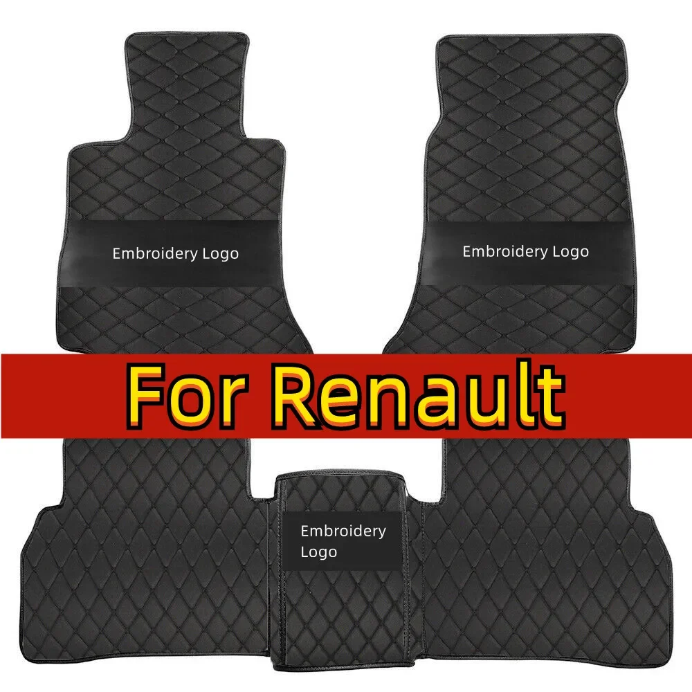 Custom Car Floor Mat for Renault Megane All model Megane 2 3 4 CC RS265 auto Rug Carpet accessories styling interior parts