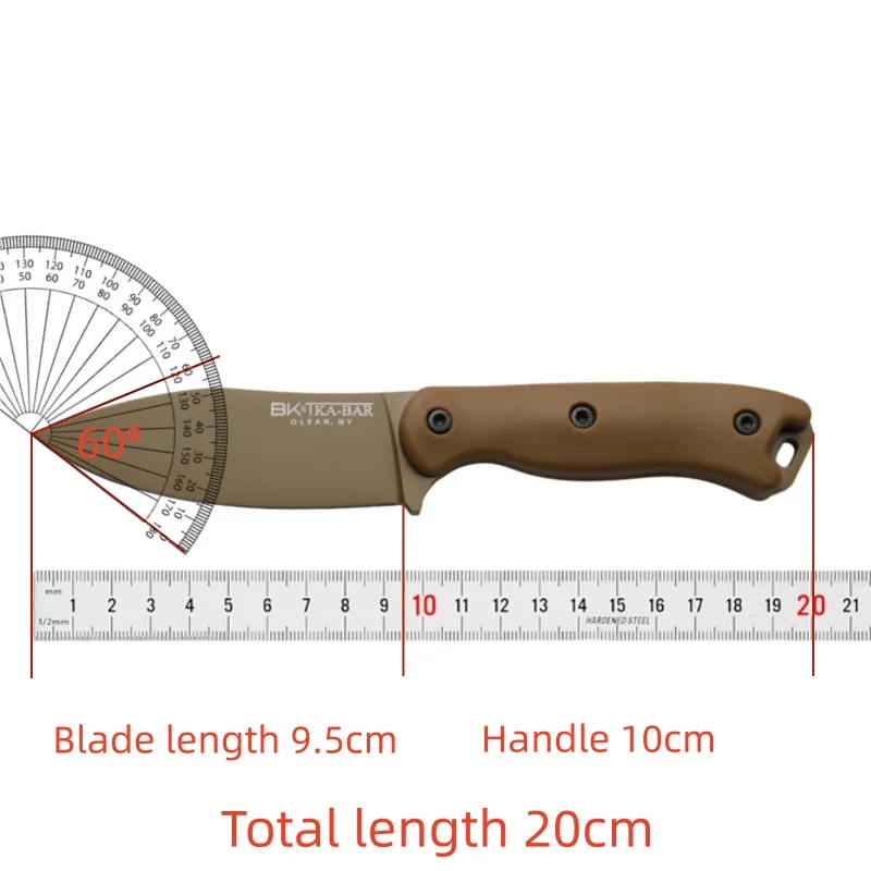 High hardness outdoor integrated cutting tool, easy to carry and store small knife for emergency hiking and camping in the wilde - view 6