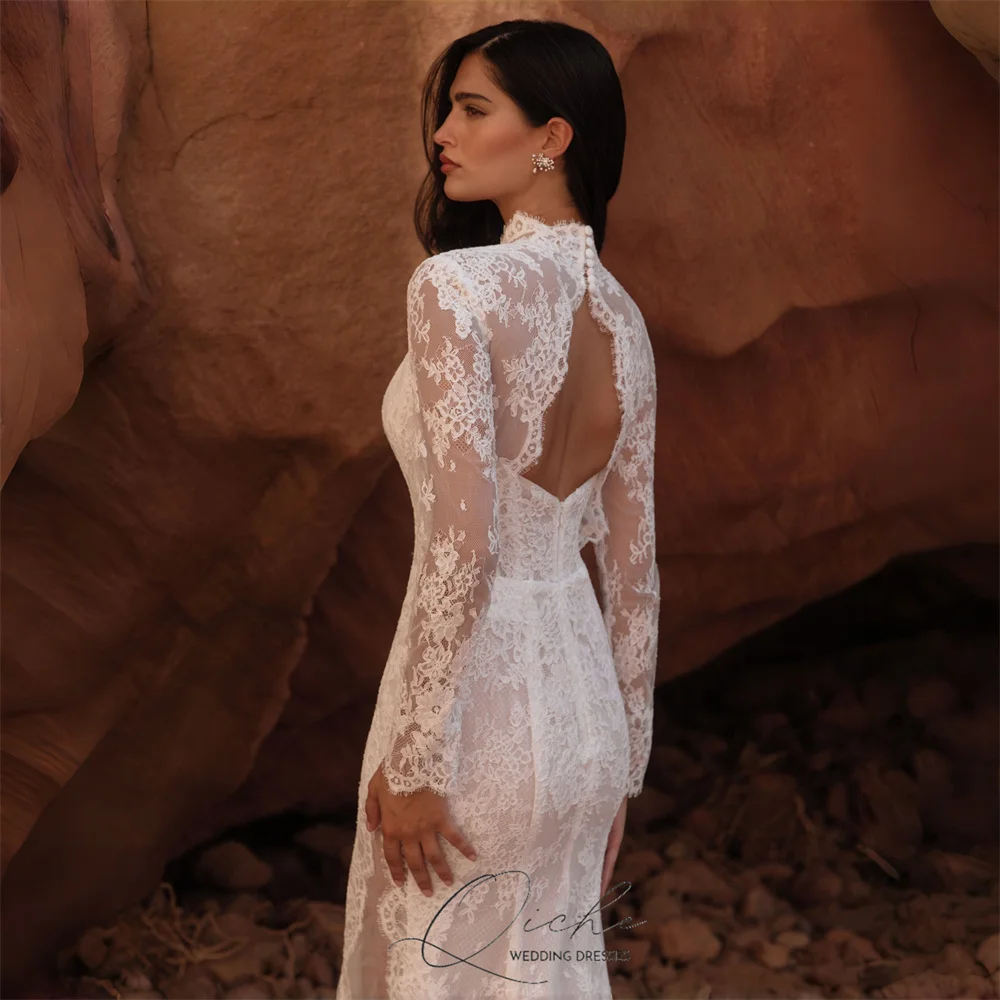 Thumbnail 4 - #5 Trending Womens Long Sleeve Wedding Dress Right Now