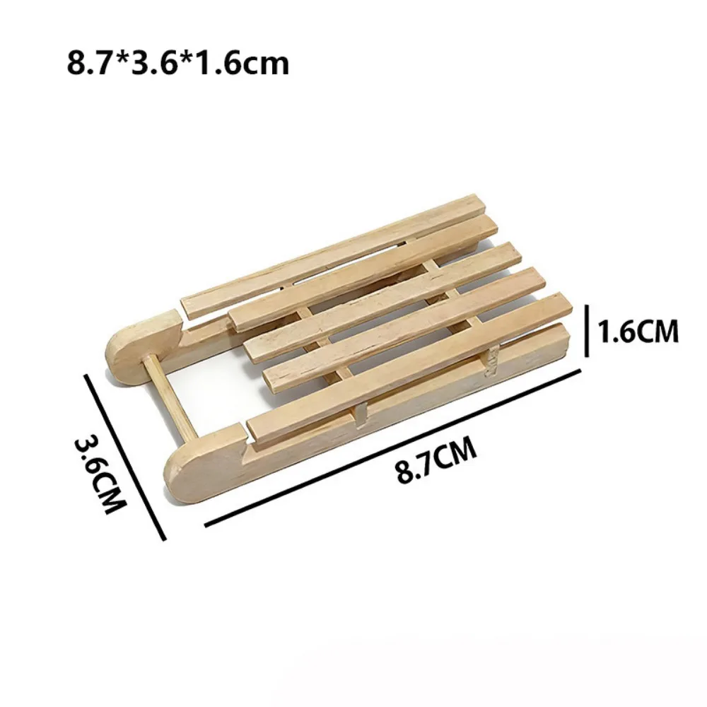 Multi Styles Simulation Furniture Mini Cute Dollhouse Miniature Wood Door Miniature Scene Wooden Decoration DIY Accessories