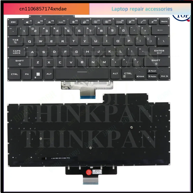 US Backlit Keyboard for For For Asus Zephyrus G15 GA503Q GA503QR GA503QS M16 GU603H