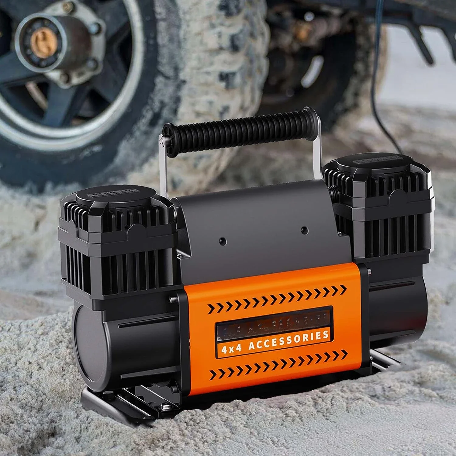 

All-top China factory customizable ODM/OEM off-road vehicle 4WD portable jump starter and air compressor car accessories